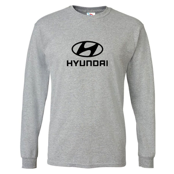 Youth Kids Hyundai Car Long Sleeve T-Shirt