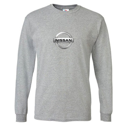 Men’s Nissan Motorsport Car Long Sleeve T-Shirt