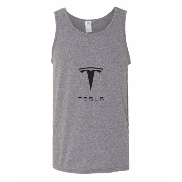 Men’s Tesla Motorsports Car Tank Top