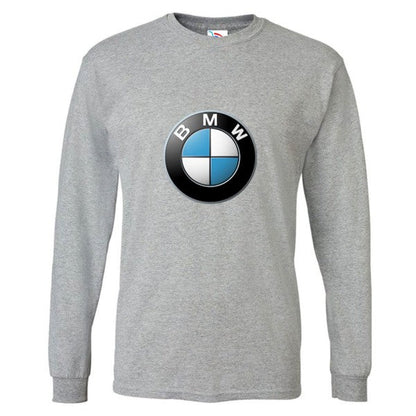 Men's BMW Motorsports Car Long Sleeve T-Shirt