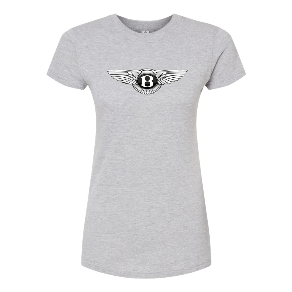 Women’s Bentley Motorsports Car Round Neck T-Shirt