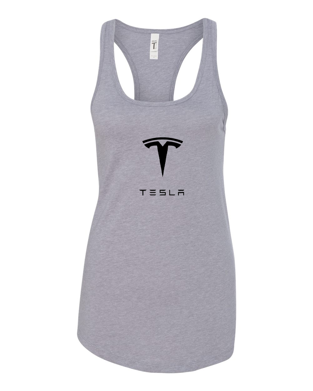 Women's Tesla Motorsports Car Racerback Tank Top