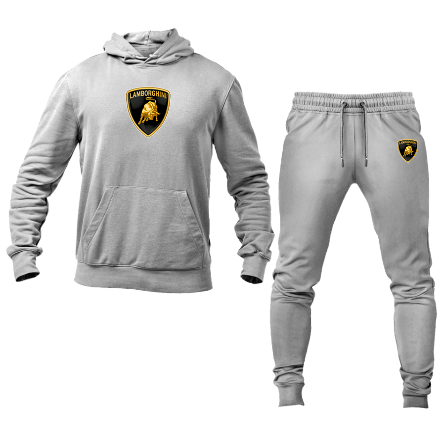 Men’s Lamborghini Car Hoodie Joggers Set