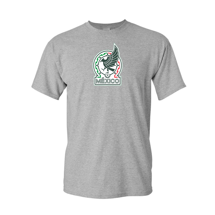 Youth Kids Mexico Soccer Cotton T-Shirt