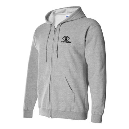 Men’s Toyota Motorsport Car Zipper Hoodie