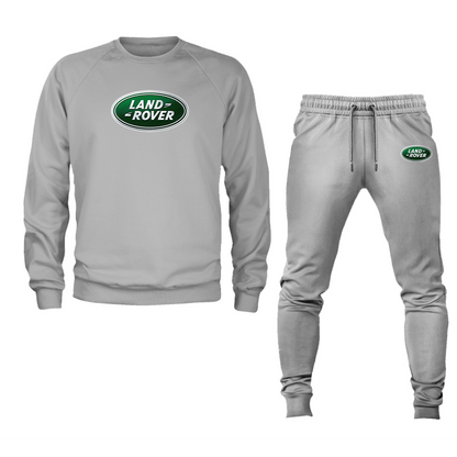 Men’s Land Rover Car Crewneck Sweatshirt Joggers Suit