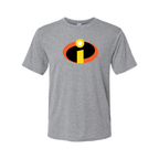 Men's The Incredibles Cartoon Polyester T-Shirt