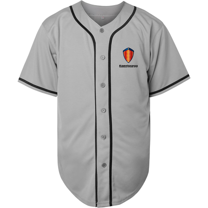 Men’s Koenigsegg Car Baseball Jersey