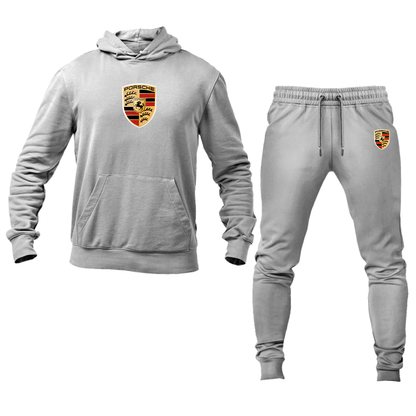 Men’s Porsche Car Hoodie Joggers Set