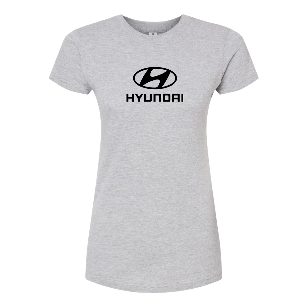 Women’s Hyundai Car Round Neck T-Shirt