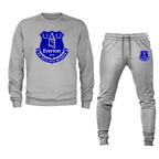 Men's Everton FC Logo Crewneck Sweatshirt Joggers Suit