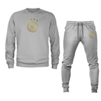 Men's Germany Soccer Logo Crewneck Sweatshirt Joggers Suit