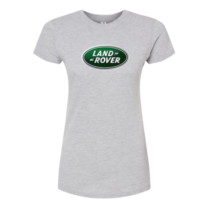 Women’s Land Rover Car Round Neck T-Shirt