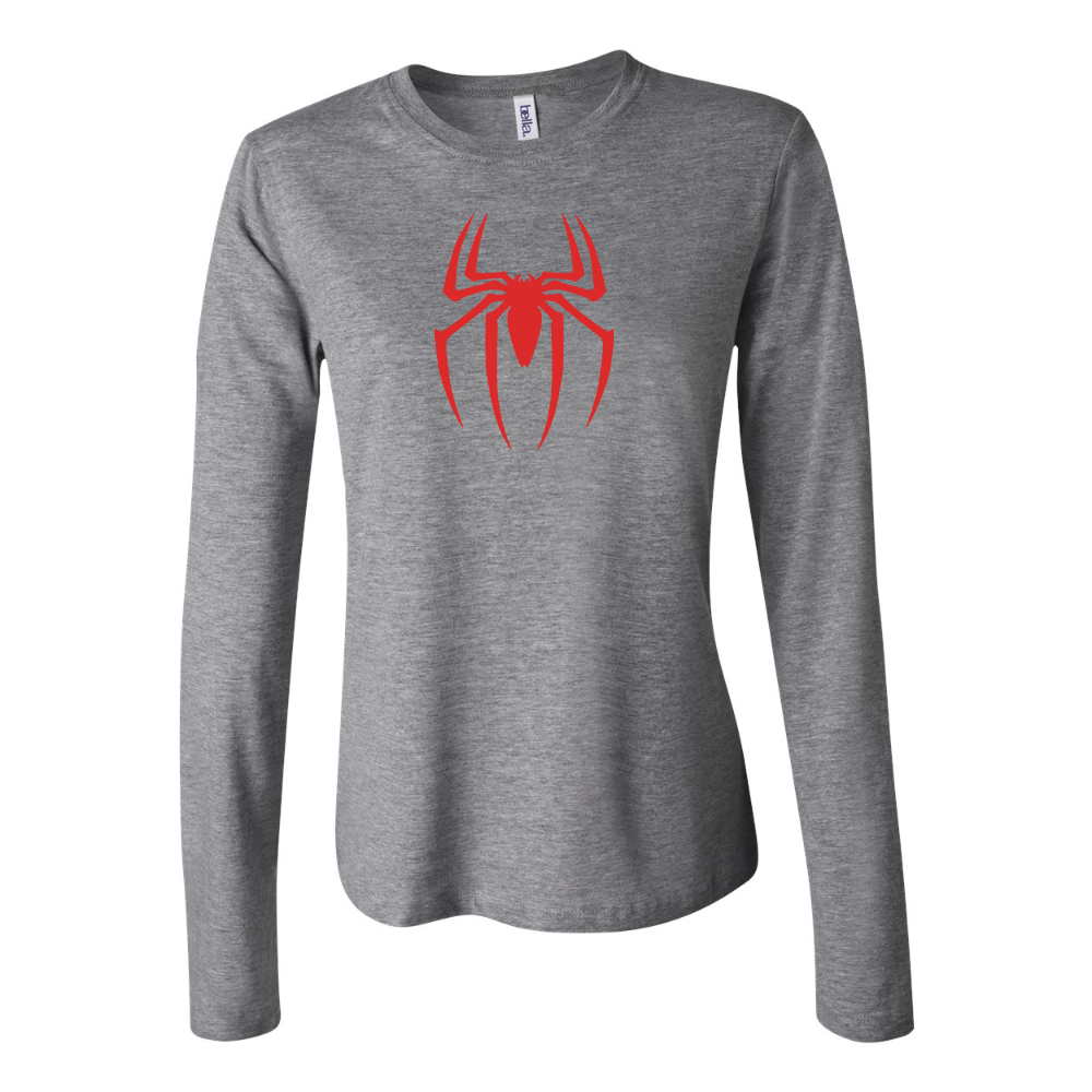 Women's Spiderman Marvel Avengers Superhero Long Sleeve T-Shirt