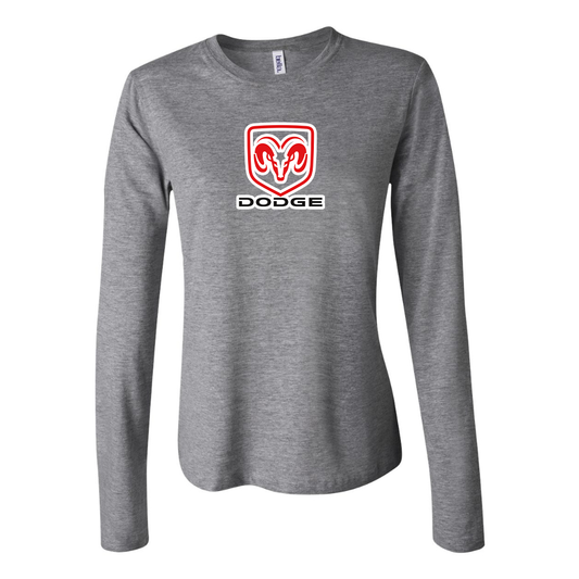 Women's Dodge Car Long Sleeve T-Shirt