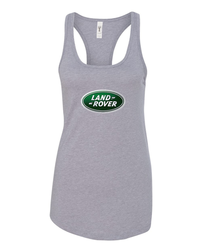 Women's Land Rover Car Racerback Tank Top