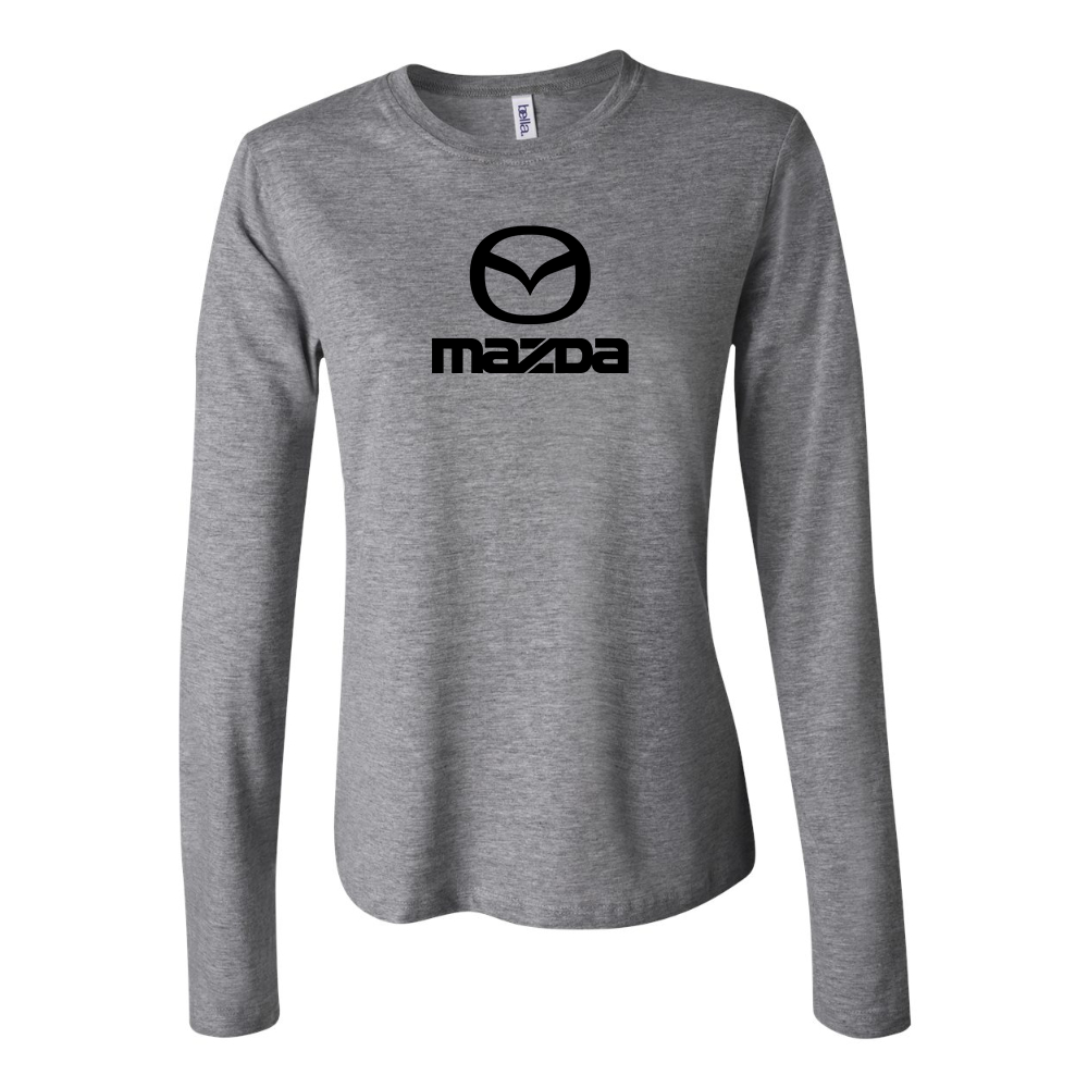 Women's Mazda Car Long Sleeve T-Shirt