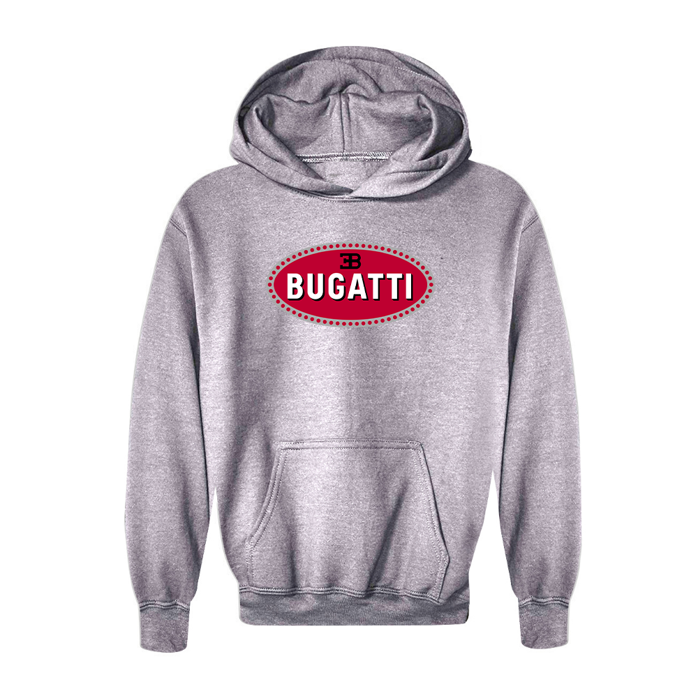 Youth Kids Bugatti Car Pullover Hoodie