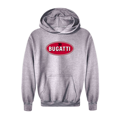 Youth Kids Bugatti Car Pullover Hoodie