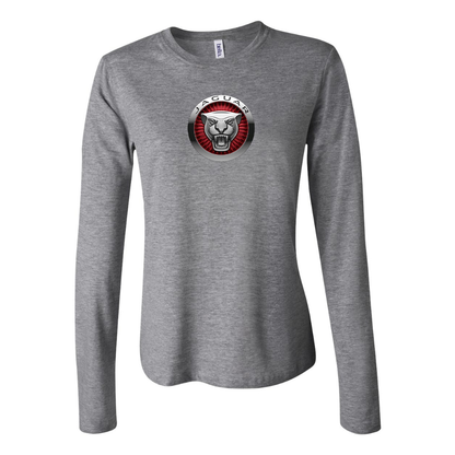 Women's Jaguar Motorsport Car Long Sleeve T-Shirt