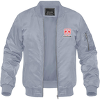 Men’s Dodge Car Lightweight Bomber Jacket Windbreaker Softshell Varsity Jacket Coat