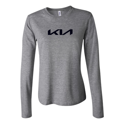 Women's Kia Car Long Sleeve T-Shirt