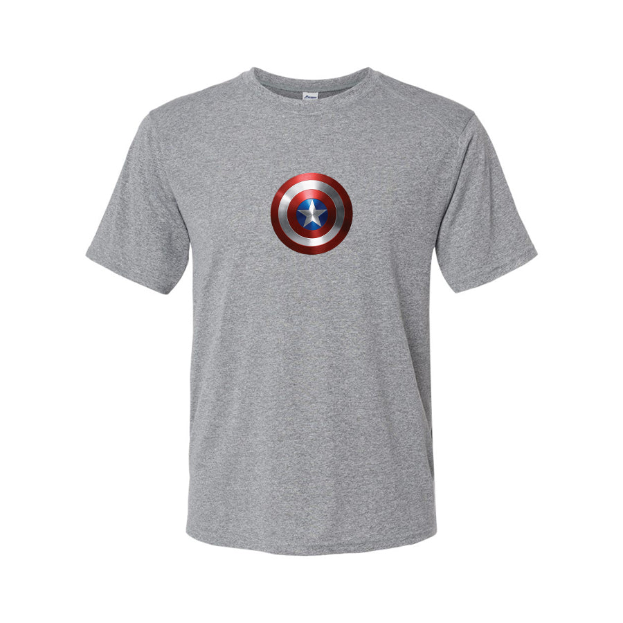 Men's Captain Apmerica Polyester T-Shirt