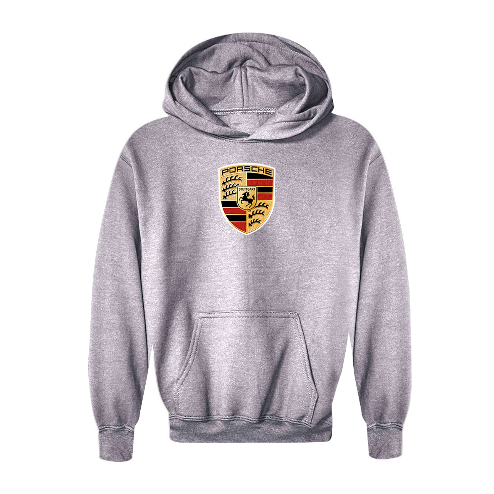 Youth Kids Porsche Car Pullover Hoodie