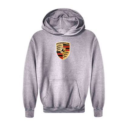 Youth Kids Porsche Car Pullover Hoodie