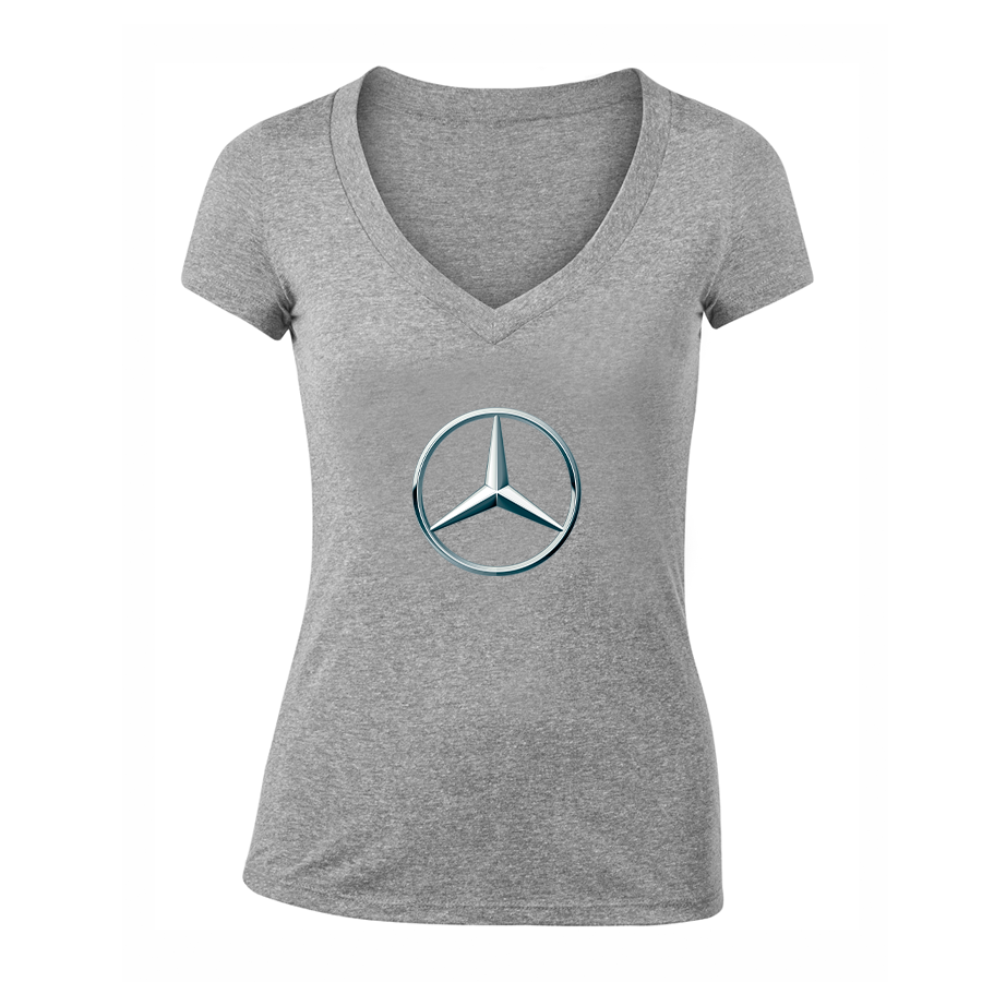 Women's Mercedes-Benz New Car V-Neck T-Shirt