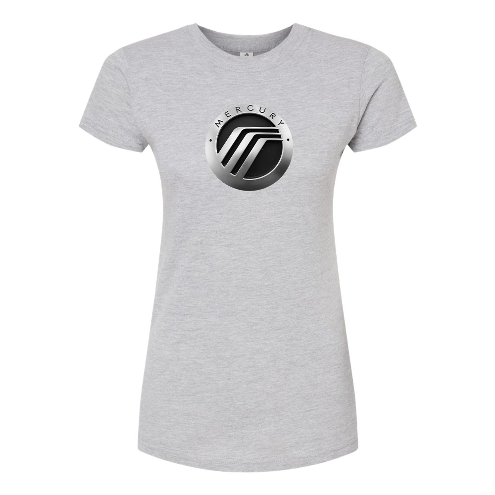 Women’s Mercury Car Round Neck T-Shirt