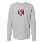 Men's Costa Rica National Soccer Team Long Sleeve T-Shirt