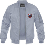Men's Captain America Superhero Lightweight Bomber Jacket Windbreaker Softshell Varsity Jacket Coat