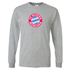Youth Kids F.C. Bayern Munchen Soccer Long Sleeve T-Shirt