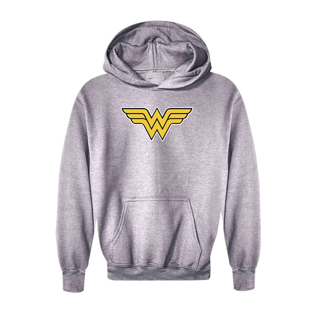 Youth Kids Wonder Woman Superhero Pullover Hoodie