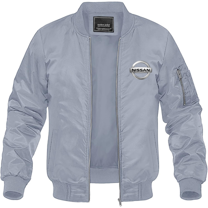 Men’s Nissan Motorsport  Car Lightweight Bomber Jacket Windbreaker Softshell Varsity Jacket Coat