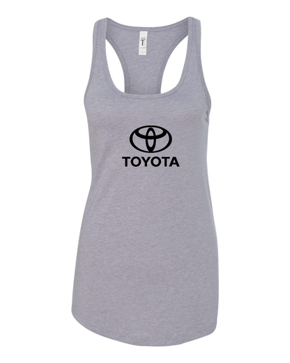 Women's Toyota Motorsport Car Racerback Tank Top