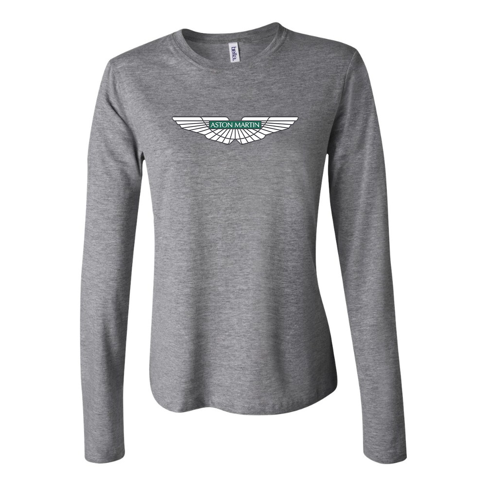 Women's Aston Martin Motorsports Car Long Sleeve T-Shirt