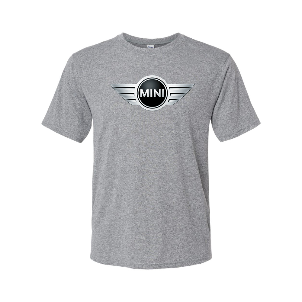 Youth Kids Mini Cooper Car Polyester T-Shirt