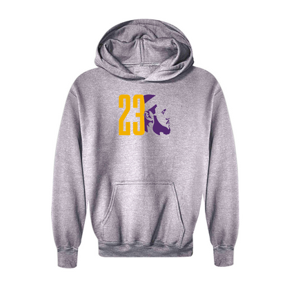 Youth Kids Lebron James 23 Pullover Hoodie