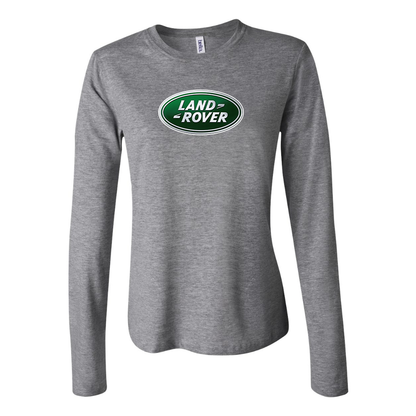 Women's Land Rover Car Long Sleeve T-Shirt