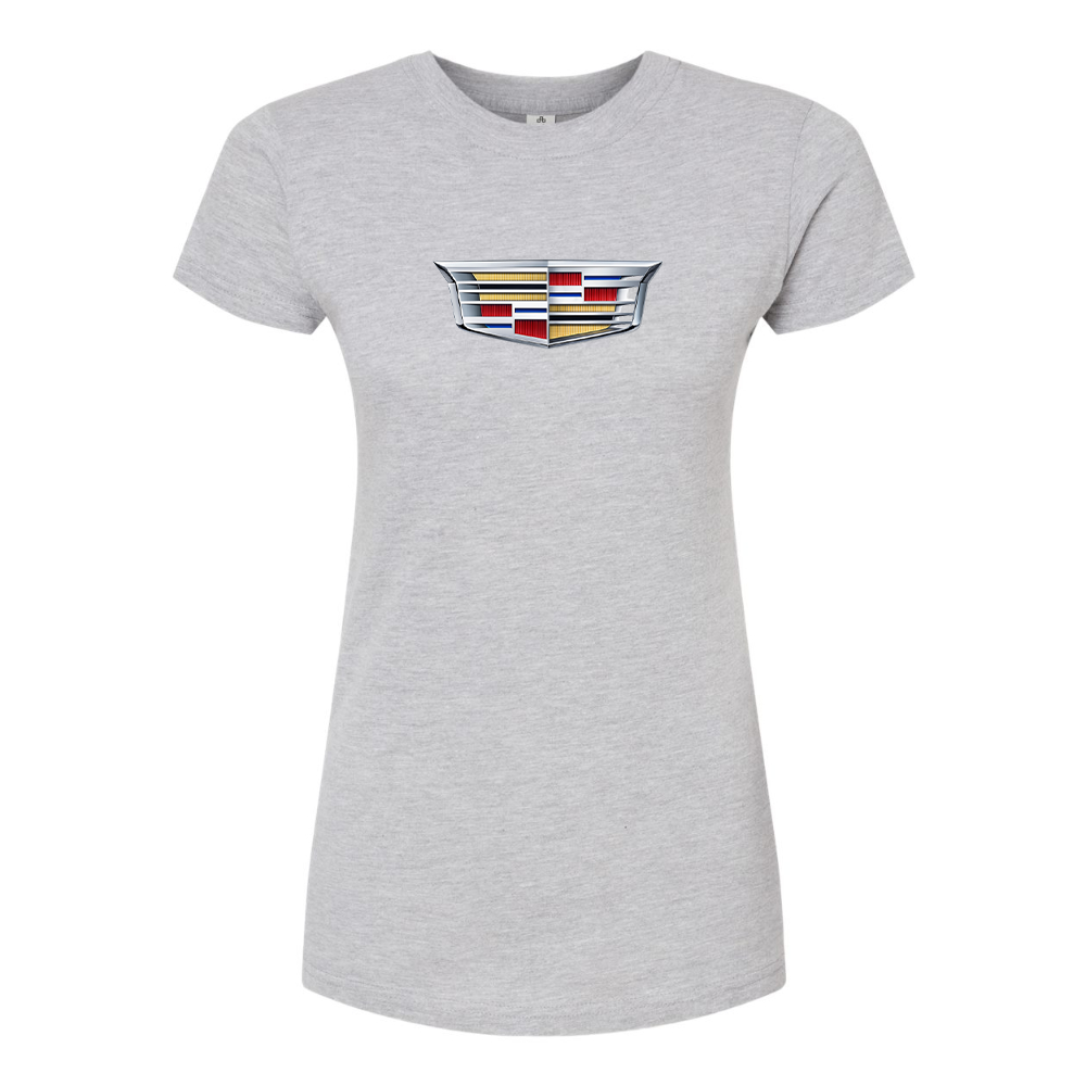 Women’s Cadillac Car Round Neck T-Shirt