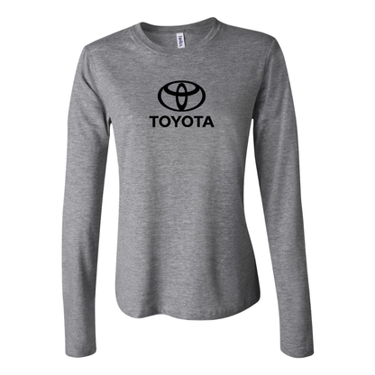 Women's Toyota Motorsport  Car Long Sleeve T-Shirt