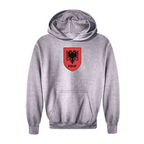 Youth Kids Albania National Soccer Team Pullover Hoodie
