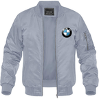 Men's BMW Motorsports Car Lightweight Bomber Jacket Windbreaker Softshell Varsity Jacket Coat