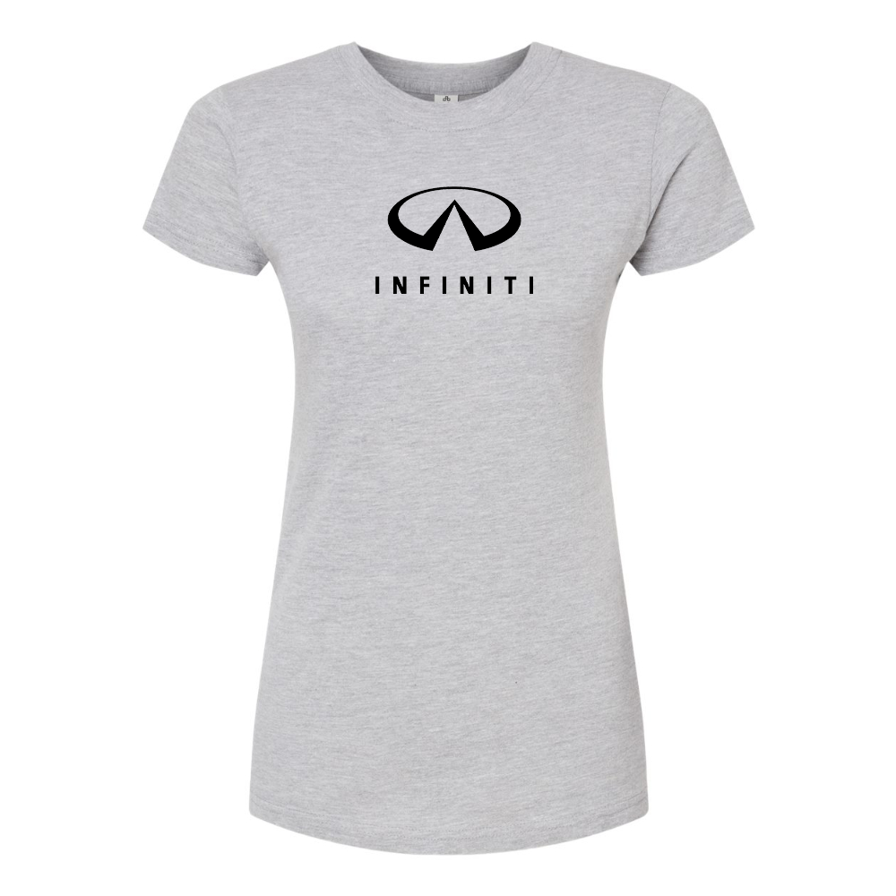 Women’s Infiniti Luxury Car Round Neck T-Shirt