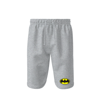Men's DC Comics Batman Superhero Athletic Fleece Shorts