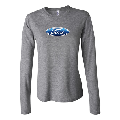 Women's Ford Car Long Sleeve T-Shirt