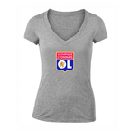 Women's Olympique Lyonnais FC V-Neck T-Shirt