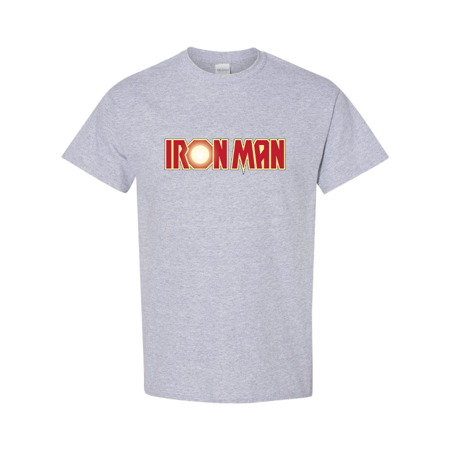 Youth Kids Iron Man Marvel Superhero Cotton T-Shirt